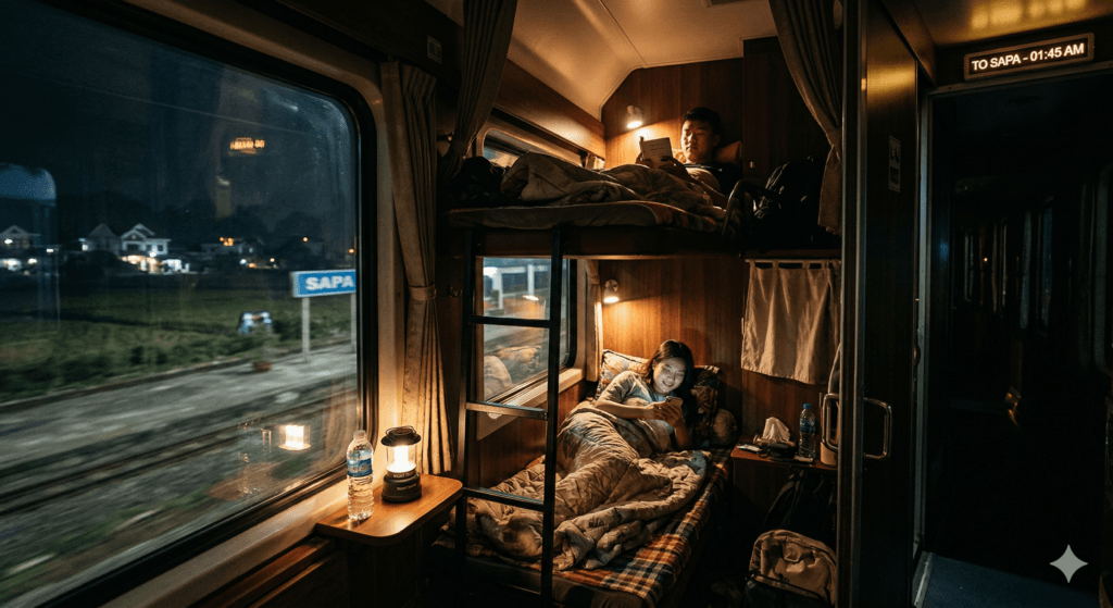 사파 가는 법 - 하노이 사파 야간기차 슬리퍼 칸