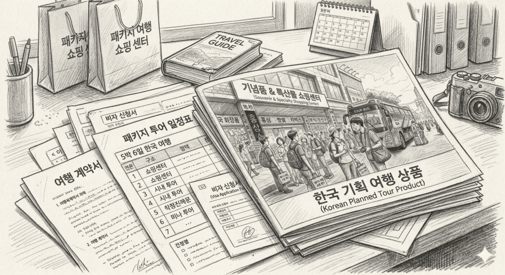 베트남 패키지 여행 일정표와 투어 버스