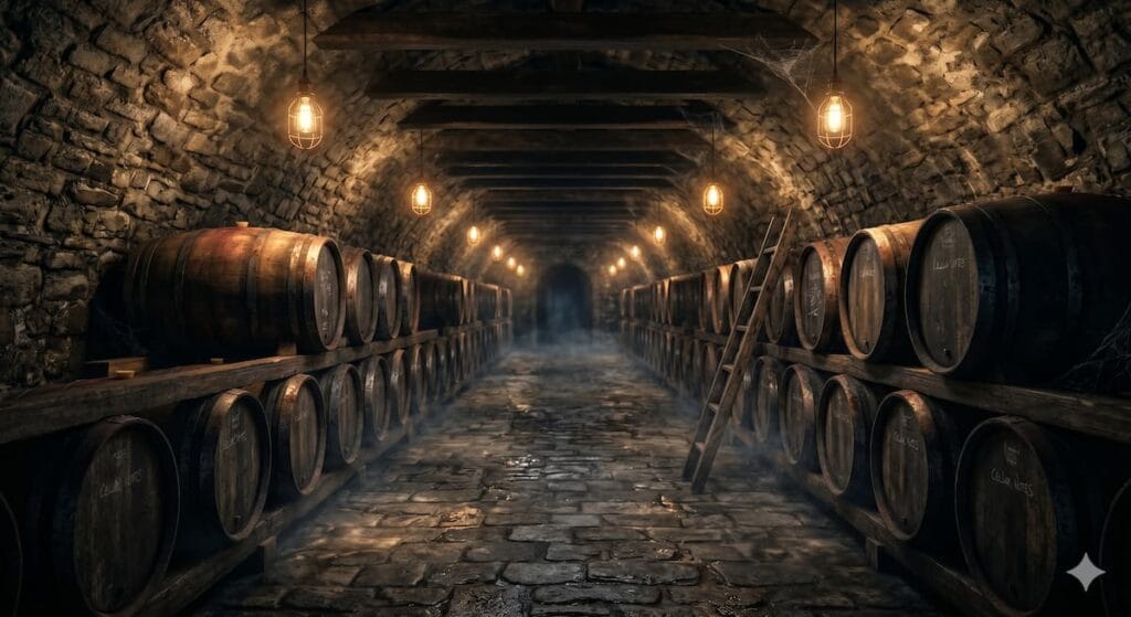 샤토달랏 와이너리 셀러