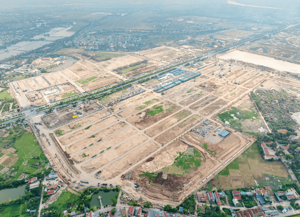 하롱베이 개발 현장 공사 스카이라인